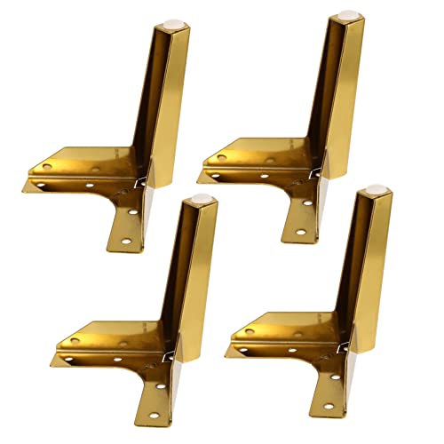 UKCOCO 4 Stück Möbelbeine Kommode Beine Goldene Tischbeine Moderne Sofa Beine Tisch Schrank Schrank Füße Sofa Couch Füße Sofa Unterstützung Füße Couch Beine Metall Eisen Sofabeine UKCOCO 4 Stück Möbelbeine Kommode Beine Goldene Tischbeine Moderne Sofa Beine Tisch Schrank Schrank Füße Sofa Couch Füße Sofa Unterstützung Füße Couch Beine Metall Eisen Sofabeine von UKCOCO