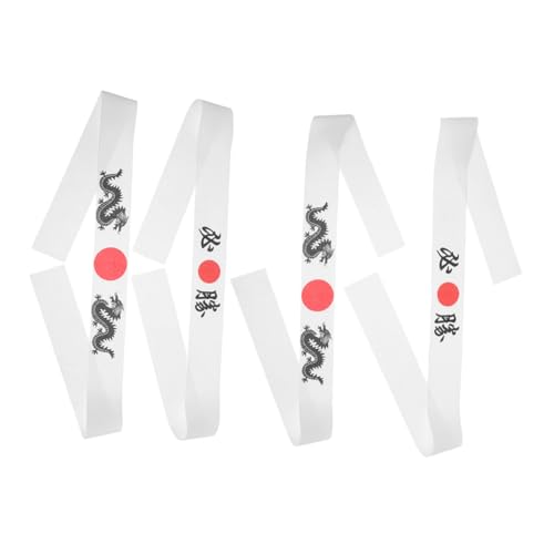 UKCOCO 4 Stück Ninja-Stirnband Sushi-Koch-Kopfbedeckung Küchen-Hachimaki-Band Karate-Band Sushi-Hachimaki-Band Kopfbedeckung für die Küche Karate-Hachimaki-Band Polyester UKCOCO 4 Stück Ninja-Stirnband Sushi-Koch-Kopfbedeckung Küchen-Hachimaki-Band Karate-Band Sushi-Hachimaki-Band Kopfbedeckung für die Küche Karate-Hachimaki-Band Polyester von UKCOCO