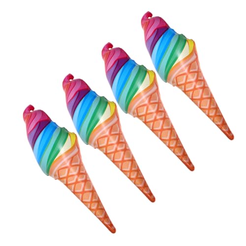 UKCOCO 4 Stück Teiliges Aufblasbares Eiscreme Partydekor aus Wiederverwendbar Leicht zu Reinigen für Innen und Außenbereiche Einfache Befüllung mit Luftpumpe oder Mund für UKCOCO 4 Stück Teiliges Aufblasbares Eiscreme Partydekor aus Wiederverwendbar Leicht zu Reinigen für Innen und Außenbereiche Einfache Befüllung mit Luftpumpe oder Mund für von UKCOCO