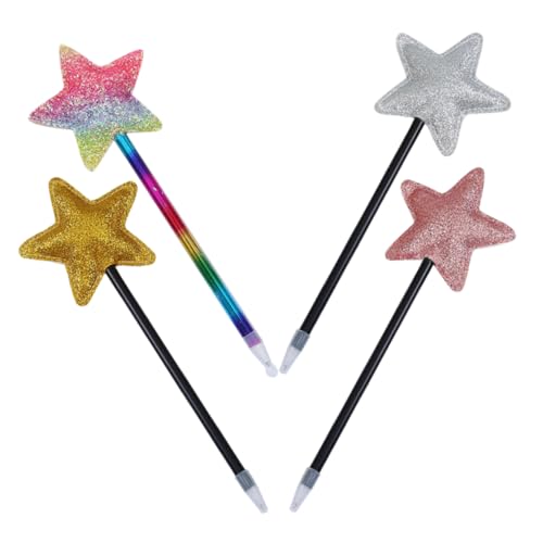 UKCOCO 4 Stück Teiliges Kugelschreiber mit Einzigartigem Stern Design Langlebig und Handlich Bunte Schreibstifte für Büro Schule und Mitarbeitergeschenke Praktische Schreibgeräte für UKCOCO 4 Stück Teiliges Kugelschreiber mit Einzigartigem Stern Design Langlebig und Handlich Bunte Schreibstifte für Büro Schule und Mitarbeitergeschenke Praktische Schreibgeräte für von UKCOCO