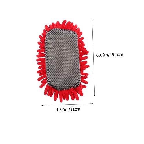 UKCOCO 4 Stück Teiliges Whiteboard Schwamm Wiederverwendbare Chenille Tafelschwämme Abwischbare Tafelwischer für Büro Schule und Zuhause Geeignet für Whiteboards Magnettafeln und von UKCOCO