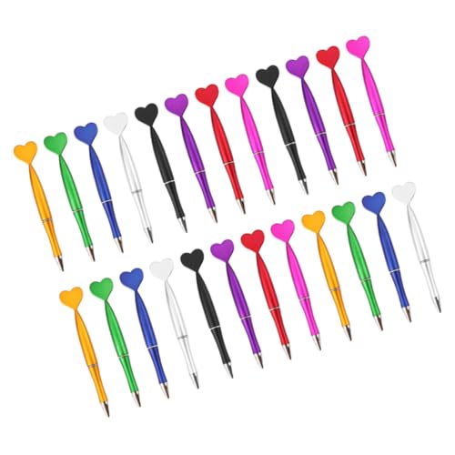 UKCOCO 40 Stück Teiliges Herzförmiges Gel Kugelschreiber Schwarze Mine Material Elegante Valentinstag Schreibstifte für Schule Büro Weihnachtsstationery UKCOCO 40 Stück Teiliges Herzförmiges Gel Kugelschreiber Schwarze Mine Material Elegante Valentinstag Schreibstifte für Schule Büro Weihnachtsstationery von UKCOCO
