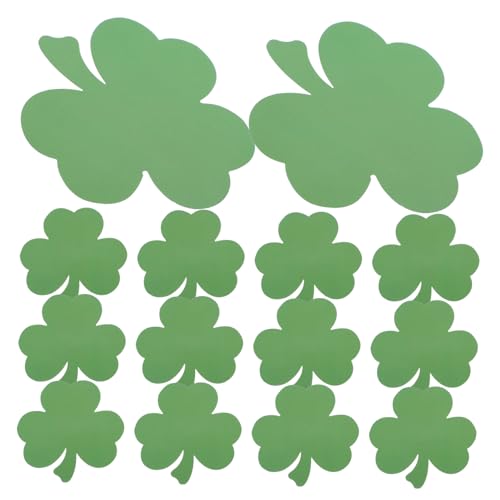 UKCOCO 40 Stück Teiliges Shamrock Papier mit Selbstklebenden Punkten Grüne Kleeblatt Ausschnitte für St Patricks Day Party Basteln Klassenzimmer und Raumdekoration UKCOCO 40 Stück Teiliges Shamrock Papier mit Selbstklebenden Punkten Grüne Kleeblatt Ausschnitte für St Patricks Day Party Basteln Klassenzimmer und Raumdekoration von UKCOCO