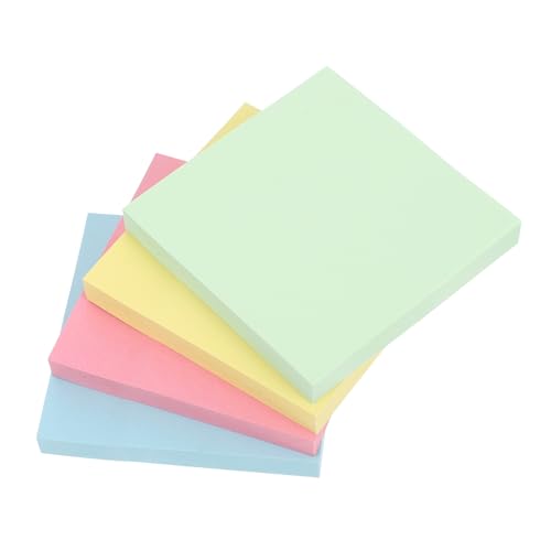UKCOCO 400 Blatt Quadratisches Notizbuch mit Mikrolöchrigem Abreißbarem Papier Blanko Schreibblock für Büro Schule und Zuhause Vielseitiger Klebezettel Block für Schnelle Notizen und von UKCOCO