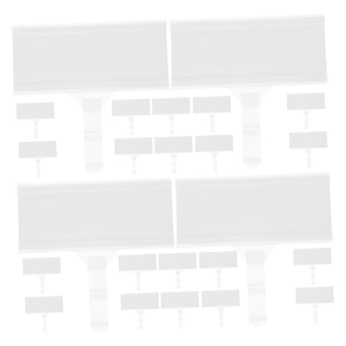UKCOCO 40Stücke Wiederverwendbare Etikettenhalter aus Clip Preisschild Halter für Drahtregale Aufbewahrungskörbe Einfach zu Installieren Transparent UKCOCO 40Stücke Wiederverwendbare Etikettenhalter aus Clip Preisschild Halter für Drahtregale Aufbewahrungskörbe Einfach zu Installieren Transparent von UKCOCO