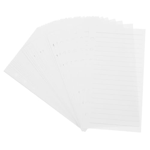 UKCOCO 45 Blatt Nachfüllpapier Liniert Kompaktes Füllpapier für Ringbuch Leicht und Tragbar Geeignet für Notizen Planer und Skizzen im Büro und Unterwegs UKCOCO 45 Blatt Nachfüllpapier Liniert Kompaktes Füllpapier für Ringbuch Leicht und Tragbar Geeignet für Notizen Planer und Skizzen im Büro und Unterwegs von UKCOCO