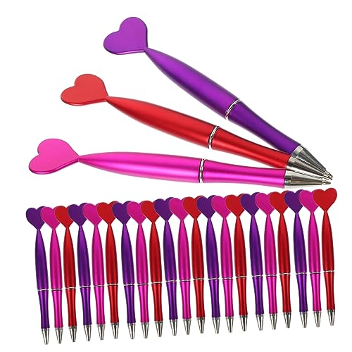 UKCOCO 48 Stück Herzform Kugelschreiber Ergonomischer Mehrzweck Stift mit Schnell Trocknender Farbenfrohes Schreibset für Schüler Party und Geschenkideen Rote Pinke und Violette Farben UKCOCO 48 Stück Herzform Kugelschreiber Ergonomischer Mehrzweck Stift mit Schnell Trocknender Farbenfrohes Schreibset für Schüler Party und Geschenkideen Rote Pinke und Violette Farben von UKCOCO