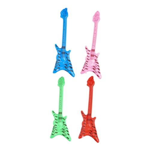 UKCOCO 4Er Set Aufblasbare Rock Musik Instrumente Gitarre Mikrofon aufblasen Partydekorationen zum Thema Musik aufblasbare Musikinstrumente Trolle-Partydekorationen PVC UKCOCO 4Er Set Aufblasbare Rock Musik Instrumente Gitarre Mikrofon aufblasen Partydekorationen zum Thema Musik aufblasbare Musikinstrumente Trolle-Partydekorationen PVC von UKCOCO