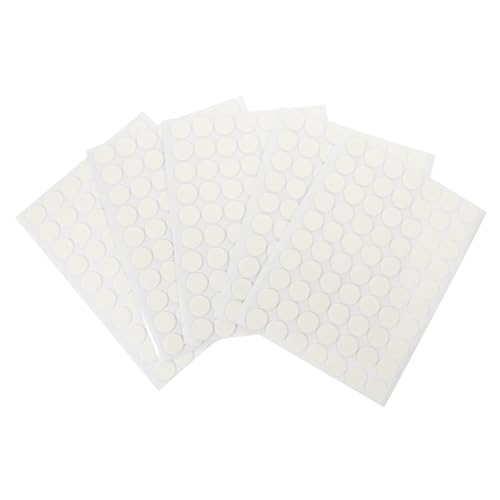 UKCOCO 5 Blätter Doppelseitiges Transparentes Klebeband Rund Hochklebend Ablösbar für Wanddekoration Büro und Haushalt Vielseitig Einsetzbar ohne Rückstände UKCOCO 5 Blätter Doppelseitiges Transparentes Klebeband Rund Hochklebend Ablösbar für Wanddekoration Büro und Haushalt Vielseitig Einsetzbar ohne Rückstände von UKCOCO