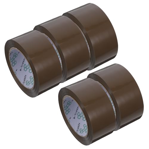 UKCOCO 5 Rollen Heavy Duty Verpackungsband Yards Braunes Klebeband für Büro und Zuhause Starke Klebkraft für Versand und Sichere Verpackung UKCOCO 5 Rollen Heavy Duty Verpackungsband Yards Braunes Klebeband für Büro und Zuhause Starke Klebkraft für Versand und Sichere Verpackung von UKCOCO