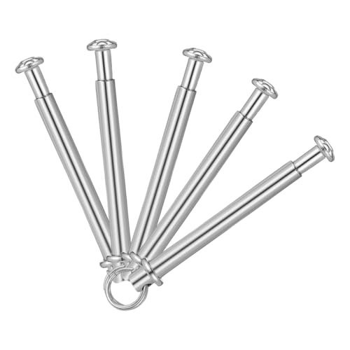 UKCOCO 5 Sätze Faltfächer Reparaturset Teiliges Kit mit Rivets und Schrauben für Handventilatoren Einfache Installation Zubehör für Faltfächer und Handventilatoren von UKCOCO