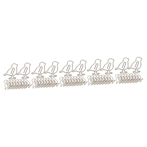 UKCOCO 5 Sätze Kreative Büroklammern Aus Metall Im Antike Vogel Design Praktische Dokumentenklammern Für Büro Und Schule Als Für Bastelprojekte 20 Stück * 5 UKCOCO 5 Sätze Kreative Büroklammern Aus Metall Im Antike Vogel Design Praktische Dokumentenklammern Für Büro Und Schule Als Für Bastelprojekte 20 Stück * 5 von UKCOCO