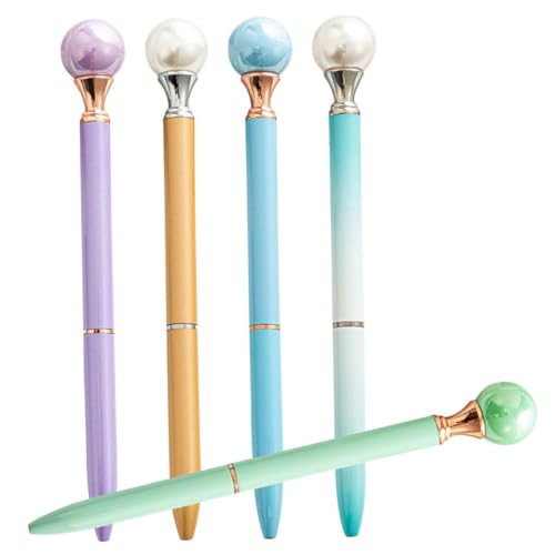 UKCOCO 5 Stück Drehkugelschreiber Candy Farben Eleganter Kugelschreiber mit Sanfter Schreibmine Komfortabler Griff für Kreatives Schreiben und Notizen im Büro oder Schule UKCOCO 5 Stück Drehkugelschreiber Candy Farben Eleganter Kugelschreiber mit Sanfter Schreibmine Komfortabler Griff für Kreatives Schreiben und Notizen im Büro oder Schule von UKCOCO