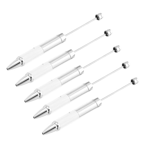 UKCOCO 5 Stück Kugelschreiber mit Perlen Ergonomisch Geformt Rutschfest Dekoratives DIY Bastel Glattes Schreiben Praktische Schreibgeräte für Büro Schule Tägliche Nutzung UKCOCO 5 Stück Kugelschreiber mit Perlen Ergonomisch Geformt Rutschfest Dekoratives DIY Bastel Glattes Schreiben Praktische Schreibgeräte für Büro Schule Tägliche Nutzung von UKCOCO