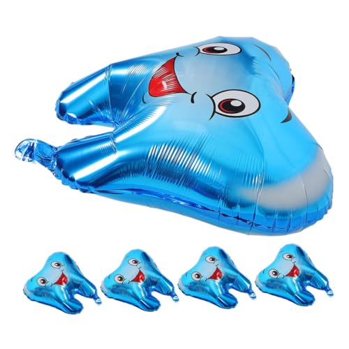 UKCOCO 5 Stück Luftballons Zur Babytaufe Aufblasbare Zahnballons Klinikdekorationsballons Zahnballons Zahnlatexballons Babyparty-ballondekoration Zähne Aluminiumfolie Sky-blue UKCOCO 5 Stück Luftballons Zur Babytaufe Aufblasbare Zahnballons Klinikdekorationsballons Zahnballons Zahnlatexballons Babyparty-ballondekoration Zähne Aluminiumfolie Sky-blue von UKCOCO