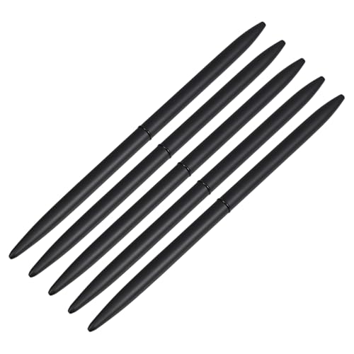 UKCOCO 5 Stück Metall Kugelschreiber Drehkugelschreiber mit Schwarzer Mine Tragbar Leicht Schreibstift für Büro und Zuhause Schnelles Drehmechanismus und Praktisch UKCOCO 5 Stück Metall Kugelschreiber Drehkugelschreiber mit Schwarzer Mine Tragbar Leicht Schreibstift für Büro und Zuhause Schnelles Drehmechanismus und Praktisch von UKCOCO