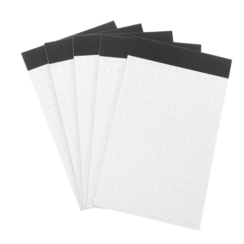 UKCOCO 5 Stück Mini Notizblock Teilig Punktmuster Dickes Rasterpapier Selbstklebend Tragbar Für Büro Schule Architekten Notizen Und Skizzen UKCOCO 5 Stück Mini Notizblock Teilig Punktmuster Dickes Rasterpapier Selbstklebend Tragbar Für Büro Schule Architekten Notizen Und Skizzen von UKCOCO