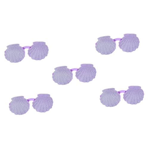 UKCOCO 5 Stück Shell-Brille Muschelförmige Brille Party Kinderbrille lustige Brille Kostümbrille Geburtstagsbrille Fake-Brille für karneval brille Stk Violett UKCOCO 5 Stück Shell-Brille Muschelförmige Brille Party Kinderbrille lustige Brille Kostümbrille Geburtstagsbrille Fake-Brille für karneval brille Stk Violett von UKCOCO