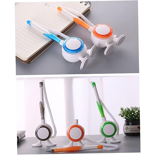 UKCOCO 5 Stück Teiliges Kugelschreiber mit Ergonomischem Design Klebbarer Schreibtisch Stift für Büro Bank und Empfang Praktischem Counter Service Zufällige Farben Zufällige Farbe UKCOCO 5 Stück Teiliges Kugelschreiber mit Ergonomischem Design Klebbarer Schreibtisch Stift für Büro Bank und Empfang Praktischem Counter Service Zufällige Farben Zufällige Farbe von UKCOCO