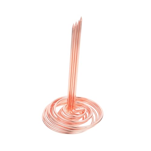 UKCOCO 5 Stück Teiliges Metall Insert Spike Quittungshalter für Restaurant Küche Multifunktionaler Rechnungshalter zur Effizienten Bestellverwaltung und Ordentlichen von UKCOCO