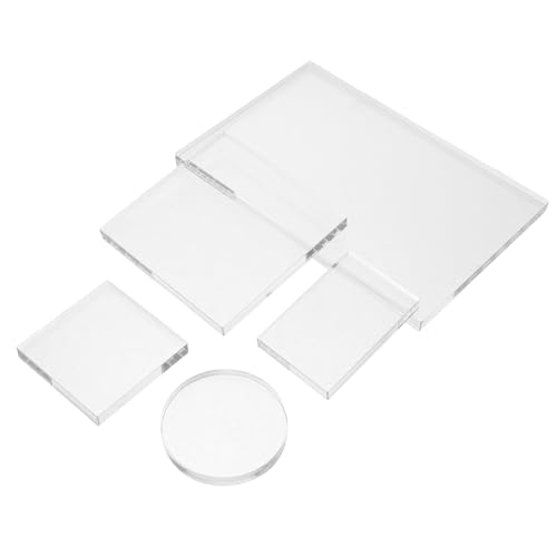 UKCOCO 5 Stück Transparente Stempelwerkzeuge für Präzises Basteln Scrapbooking und Kartenherstellung für Diy Projekte und Journaling UKCOCO 5 Stück Transparente Stempelwerkzeuge für Präzises Basteln Scrapbooking und Kartenherstellung für Diy Projekte und Journaling von UKCOCO