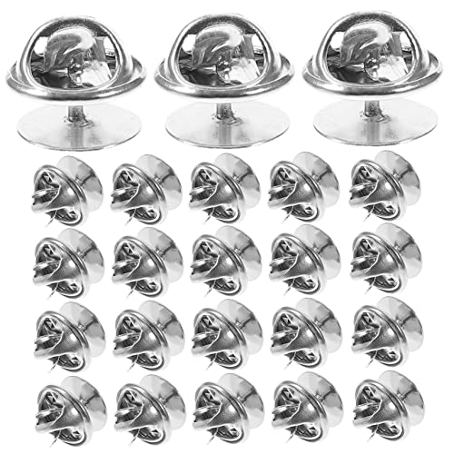 UKCOCO 50 Sätze Metall Pin Halter Teilig mit Verriegelbaren Rückseiten für Anstecknadeln für DIY Kunst und Handwerk Anstecker Verschlüsse Vielseitig Einsetzbar UKCOCO 50 Sätze Metall Pin Halter Teilig mit Verriegelbaren Rückseiten für Anstecknadeln für DIY Kunst und Handwerk Anstecker Verschlüsse Vielseitig Einsetzbar von UKCOCO