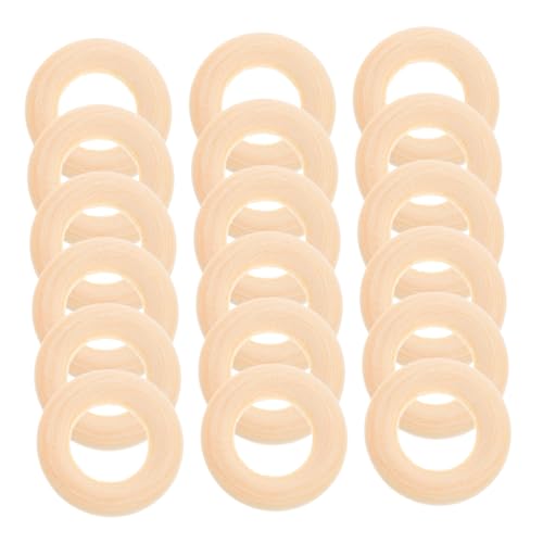 UKCOCO 50 Stück Holzringe Øxmm Unfertige Holzringe für DIY Schmuckherstellung Basteln Makramee Anhänger Connectoren Holz Craft Ringe im Bulk für Kreative Projekte UKCOCO 50 Stück Holzringe Øxmm Unfertige Holzringe für DIY Schmuckherstellung Basteln Makramee Anhänger Connectoren Holz Craft Ringe im Bulk für Kreative Projekte von UKCOCO