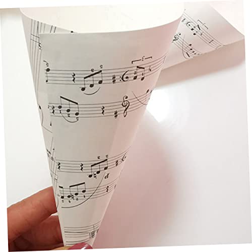 UKCOCO 50 Stück Kleine Papierblumen mit Notenmuster Dekorative Bouquet Papierhülle für Hochzeitsdeko Tischdekoration Geeignet für Getrocknete Blumen Konfetti Party und Feier UKCOCO 50 Stück Kleine Papierblumen mit Notenmuster Dekorative Bouquet Papierhülle für Hochzeitsdeko Tischdekoration Geeignet für Getrocknete Blumen Konfetti Party und Feier von UKCOCO