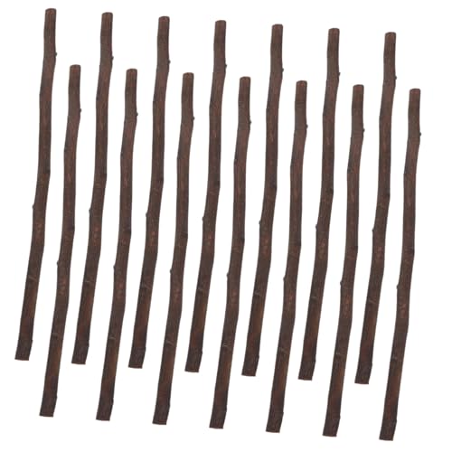 UKCOCO 50 Stück Natürliche Holzstäbchen ca Glatte Bastelzweige mit Rinde Robuste DIY Zubehör für Kindergarten Handwerk Hochzeits und Garten Dekoration Foto Requisiten Rustikale UKCOCO 50 Stück Natürliche Holzstäbchen ca Glatte Bastelzweige mit Rinde Robuste DIY Zubehör für Kindergarten Handwerk Hochzeits und Garten Dekoration Foto Requisiten Rustikale von UKCOCO