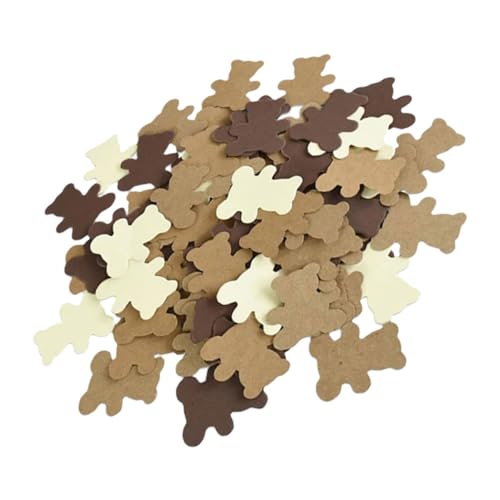 UKCOCO 500 Stück Bärenkonfetti Bären-Babyparty-Dekorationen Babyparty Konfetti Festliche Tischdeko Konfetti für Feste -Dusche- Mädchen -Streuseldekorationen für Jungen Papier UKCOCO 500 Stück Bärenkonfetti Bären-Babyparty-Dekorationen Babyparty Konfetti Festliche Tischdeko Konfetti für Feste -Dusche- Mädchen -Streuseldekorationen für Jungen Papier von UKCOCO