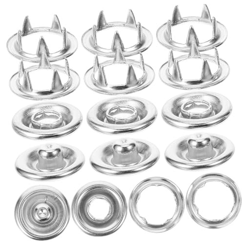UKCOCO 50Sätze Druckknöpfe Metall für Kleidung Langlebige DIY Knöpfe Exquisites Design für Mäntel Pullover und Accessoires Einfache Anbringung Vielseitige UKCOCO 50Sätze Druckknöpfe Metall für Kleidung Langlebige DIY Knöpfe Exquisites Design für Mäntel Pullover und Accessoires Einfache Anbringung Vielseitige von UKCOCO