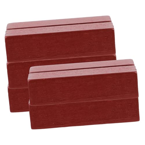 UKCOCO 5Stücke Holzkarte Stabiler Kartenhalter für Hochzeiten Tischnummern Menüschilder und Visitenkarten Tischdekoration und Büroorganisation von UKCOCO