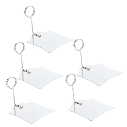 UKCOCO 5Stücke Metall Preisetikettenhalter Clip Wiederverwendbar für Lebensmittel und Einzelhandel für Geschäfte Messen und Hochzeiten Tragbar und Praktisch UKCOCO 5Stücke Metall Preisetikettenhalter Clip Wiederverwendbar für Lebensmittel und Einzelhandel für Geschäfte Messen und Hochzeiten Tragbar und Praktisch von UKCOCO