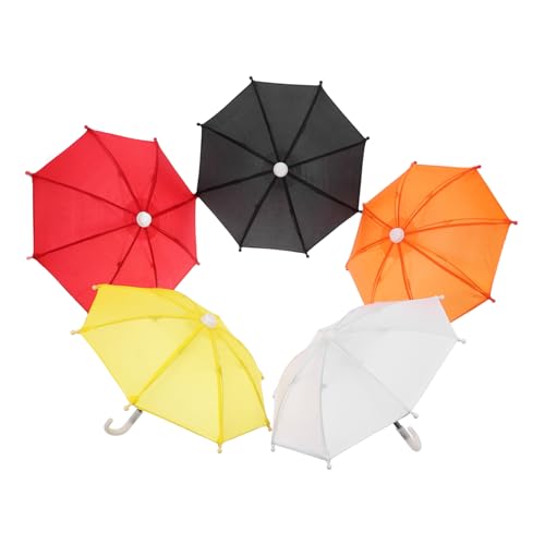 UKCOCO 5Stücke Regenschirm Für Teiliges Farbenfrohes Puppenspielzeug Für Fotografie Und DIY Dekorationen Zu Bedienen Perfektes Zubehör Für Partys Und Kreative UKCOCO 5Stücke Regenschirm Für Teiliges Farbenfrohes Puppenspielzeug Für Fotografie Und DIY Dekorationen Zu Bedienen Perfektes Zubehör Für Partys Und Kreative von UKCOCO