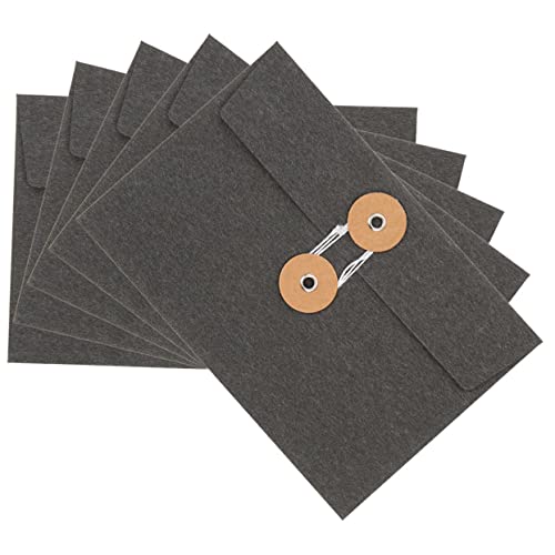 UKCOCO 5Stücke Vintage Papierentaschen Kreative Postkarten und Dokumentenaufbewahrungstaschen mit Schnurverschluss für Schule und Büro für und Briefe UKCOCO 5Stücke Vintage Papierentaschen Kreative Postkarten und Dokumentenaufbewahrungstaschen mit Schnurverschluss für Schule und Büro für und Briefe von UKCOCO