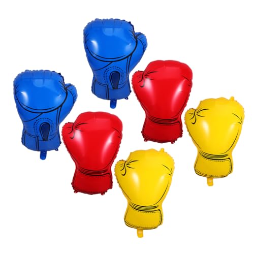 UKCOCO 6 Stück Auffällige Dekoration für Box und Wrestling Partys Lebendige Farben für Jungen Geburtstagsfeiern Vielseitige Partydekorationen UKCOCO 6 Stück Auffällige Dekoration für Box und Wrestling Partys Lebendige Farben für Jungen Geburtstagsfeiern Vielseitige Partydekorationen von UKCOCO