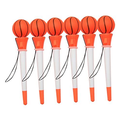 UKCOCO 6 Stück Basketball Kugelschreiber Ergonomisch Leichte Schreibstifte für Schule Büro Mädchen Jungen Partyspaß Zufällige Farbe Zufällige Farbe UKCOCO 6 Stück Basketball Kugelschreiber Ergonomisch Leichte Schreibstifte für Schule Büro Mädchen Jungen Partyspaß Zufällige Farbe Zufällige Farbe von UKCOCO