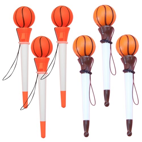 UKCOCO 6 Stück Basketball Kugelschreiber mit Feiner Spitze Ergonomischer Griff Langlebiger Leichte Sport Stifte für Schule Büro Ästhetische Schreibwaren für Schüler Zufällige Farbe UKCOCO 6 Stück Basketball Kugelschreiber mit Feiner Spitze Ergonomischer Griff Langlebiger Leichte Sport Stifte für Schule Büro Ästhetische Schreibwaren für Schüler Zufällige Farbe von UKCOCO