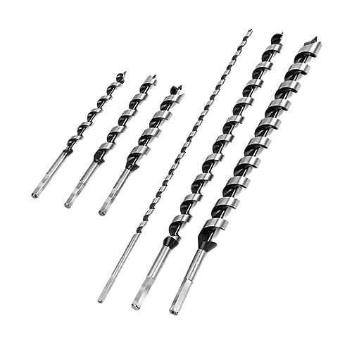 UKCOCO 6 Stück Lochöffner Lang Mag-bohrer Spiral- Holzbearbeitung Bohrschnecke Taschenloch Sechseckig Schaft Holz Bohrwerkzeug UKCOCO 6 Stück Lochöffner Lang Mag-bohrer Spiral- Holzbearbeitung Bohrschnecke Taschenloch Sechseckig Schaft Holz Bohrwerkzeug von UKCOCO