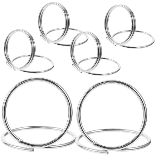 UKCOCO 6 Stück Mini Metall Notizhalter Musiknoten Design Doppelschicht Rundfuß Tischkartenhalter Memo Clips für Hochzeitstisch Nummern und Menüanzeigen UKCOCO 6 Stück Mini Metall Notizhalter Musiknoten Design Doppelschicht Rundfuß Tischkartenhalter Memo Clips für Hochzeitstisch Nummern und Menüanzeigen von UKCOCO