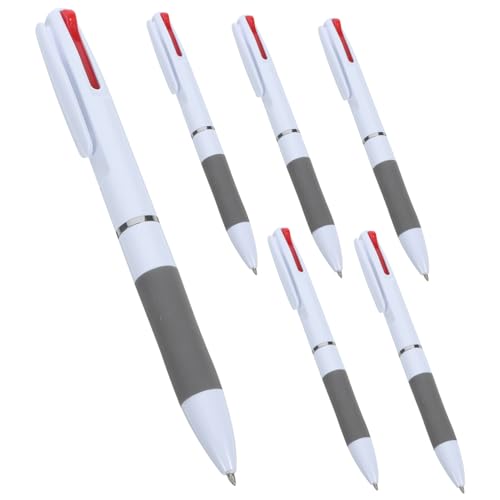 UKCOCO 6 Stück Teiliges Kugelschreiber mit Farben Je Stift Leichtes Material Fließende für Reibungsloses Schreiben für Büro Schule und Haushalt Praktische Mehrfarbkugelschreiber UKCOCO 6 Stück Teiliges Kugelschreiber mit Farben Je Stift Leichtes Material Fließende für Reibungsloses Schreiben für Büro Schule und Haushalt Praktische Mehrfarbkugelschreiber von UKCOCO