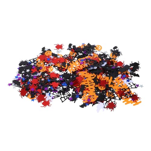 UKCOCO 60G Halloween Konfetti Mischung Designs Fledermaus Spinne Kürbis Glitzernde Dekoration Tischstreuer für Halloween Feiern Vielseitig Einsetzbar für Kreative Bastelprojekte UKCOCO 60G Halloween Konfetti Mischung Designs Fledermaus Spinne Kürbis Glitzernde Dekoration Tischstreuer für Halloween Feiern Vielseitig Einsetzbar für Kreative Bastelprojekte von UKCOCO