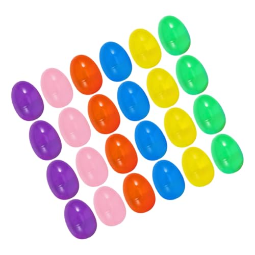 UKCOCO 60Stücke Befüllbare Kunststoff Ostereier Bunten Farben für Dekoration und Geschenkboxen zu Ostern Authentisches Eierdesign für Familienfeiern und Festlichkeiten UKCOCO 60Stücke Befüllbare Kunststoff Ostereier Bunten Farben für Dekoration und Geschenkboxen zu Ostern Authentisches Eierdesign für Familienfeiern und Festlichkeiten von UKCOCO