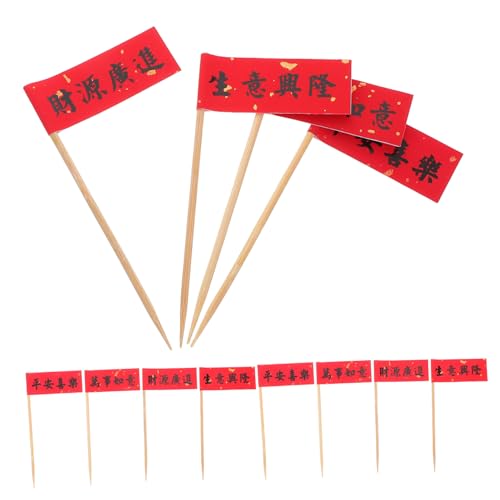 UKCOCO 72 Stücke Kuchen Einsatz Chinesischen Cupcake Chinesische Glück Tür Hängen Anhänger Papier Rot UKCOCO 72 Stücke Kuchen Einsatz Chinesischen Cupcake Chinesische Glück Tür Hängen Anhänger Papier Rot von UKCOCO