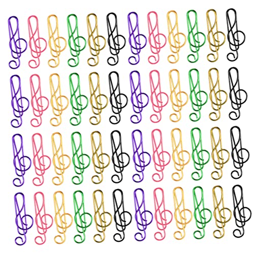 UKCOCO 75 Stück Teiliges Bunte Metall Büroklammern in Kreativer Musiknotenform Langlebige Praktische Papierklammern für Büro Schule Scrapbook Notizen Zufällige Farbe Zufällige Farbe UKCOCO 75 Stück Teiliges Bunte Metall Büroklammern in Kreativer Musiknotenform Langlebige Praktische Papierklammern für Büro Schule Scrapbook Notizen Zufällige Farbe Zufällige Farbe von UKCOCO