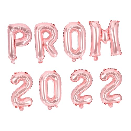 UKCOCO 8 Stück Ballonanzug Abschlussballonverzierung riesig Dekorationen funkeln Abschluss-Design-Ballon bunt exquisite Abschlussballons Partyballons Aluminiumfolie Golden von UKCOCO