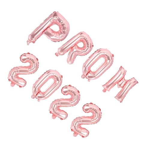 UKCOCO 8 Stück Ballonanzug Für Abschlussfeiern Hängende Ornamente Abschlussball Dekorationen Rosa Glückwunsch Ballons Farben Mädchen Zahlenballons Partyzubehör Goldene UKCOCO 8 Stück Ballonanzug Für Abschlussfeiern Hängende Ornamente Abschlussball Dekorationen Rosa Glückwunsch Ballons Farben Mädchen Zahlenballons Partyzubehör Goldene von UKCOCO