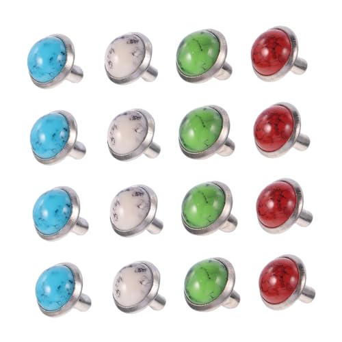 UKCOCO 80Stücke Türkis Nieten für DIY Schmuckherstellung Metall Nieten für Kleidung Gürtel und Accessoires Hochwertige Langlebige Schmuckzubehörteile UKCOCO 80Stücke Türkis Nieten für DIY Schmuckherstellung Metall Nieten für Kleidung Gürtel und Accessoires Hochwertige Langlebige Schmuckzubehörteile von UKCOCO
