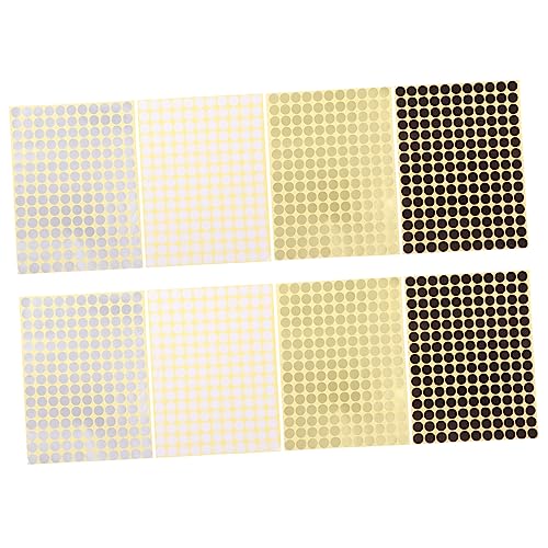 UKCOCO 8Blätter DIY Farbcodierte Etikettenaufkleber für Lippenbalsam Selbstklebende Blanko für Kreative Beschriftungen Langlebig und Rückstandsfrei für Kunsthandwerk UKCOCO 8Blätter DIY Farbcodierte Etikettenaufkleber für Lippenbalsam Selbstklebende Blanko für Kreative Beschriftungen Langlebig und Rückstandsfrei für Kunsthandwerk von UKCOCO