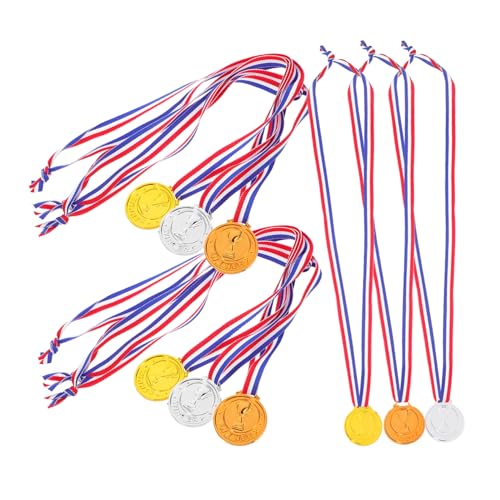 UKCOCO 9 Stück Medaillen Für Geburtstagsfeiern Partydekorationen Vorschulmedaillen Goodie Bag Stuffers Band Auszeichnungsmedaillen Gewinnermedaillen Für Sportstudenten UKCOCO 9 Stück Medaillen Für Geburtstagsfeiern Partydekorationen Vorschulmedaillen Goodie Bag Stuffers Band Auszeichnungsmedaillen Gewinnermedaillen Für Sportstudenten von UKCOCO